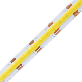 0.5M Dual White LED Strip, 624LEDs/m, 10mm Width, 24V, 7W+7W, 19.26mm Cut, 2700K-6500K Tunable, CRI90 Thumbnail