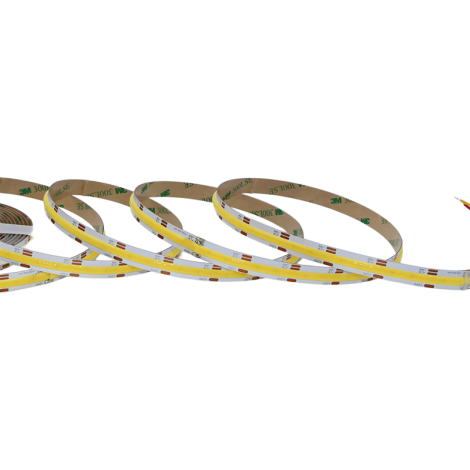 10W+10W 3-Wire Dual White LED Strip, 576LEDs/m, 8mm, 24V, 20.83mm Cut, 2700K-6500K, 5m/Reel 008 Enlarged Image