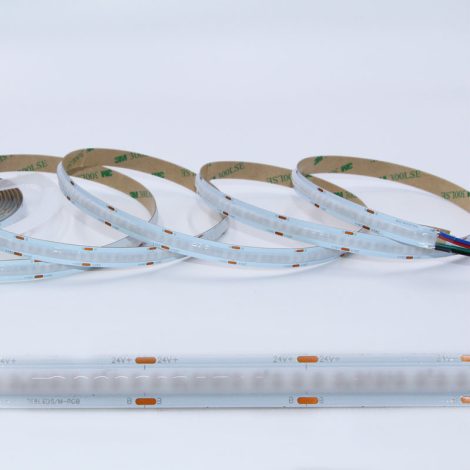 0.5M RGB LED Strip, 768LEDs/m, 10mm Width, 24V, 14W/M, 31.26mm Cut, Static RGB 003 Enlarged Image