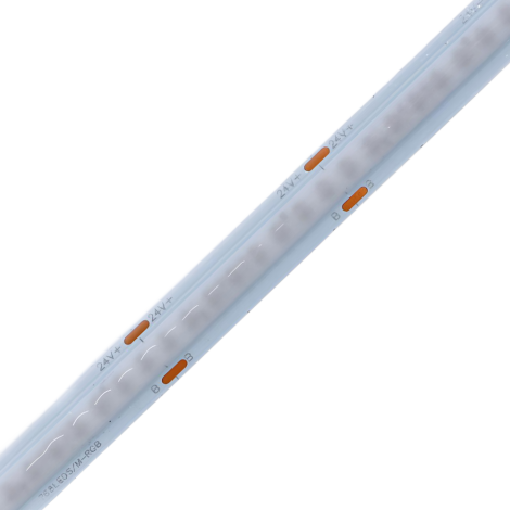 0.5M RGB LED Strip, 768LEDs/m, 10mm Width, 24V, 14W/M, 31.26mm Cut, Static RGB 001 Enlarged Image