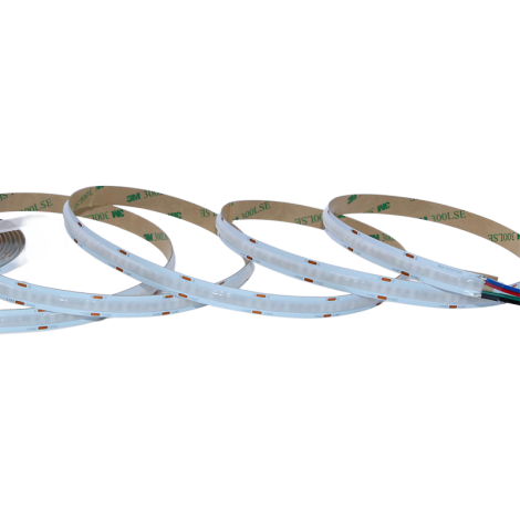 0.5M RGB LED Strip, 768LEDs/m, 10mm Width, 24V, 14W/M, 31.26mm Cut, Static RGB 002 Enlarged Image