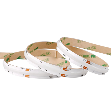 0.5M 840D RGB COB LED Board 14W/M 24V / RA90 Cuttable 50mm Units | 10mm PCB 002 Enlarged Image