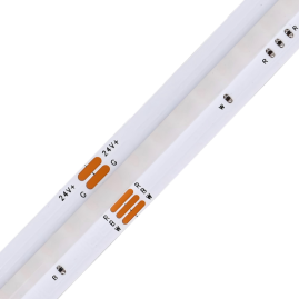 0.5M RGBW LED Strip, 784LEDs/m, 12mm Width, 24V, 19W/M, 71.42mm Cut, RGB+White, CRI90 Thumbnail