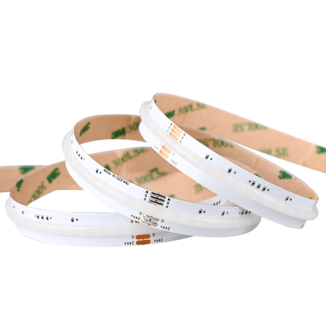 0.5M RGBW LED Strip, 784LEDs/m, 12mm Width, 24V, 19W/M, 71.42mm Cut, RGB+White, CRI90 002 Enlarged Image