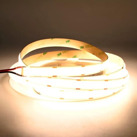 0.5M 960LEDs/m Dual-Row LED Strip, 12mm Width, 24V, 28W/M, 33.33mm Cut, 4000K Natural White, CRI90 003 Enlarged Image