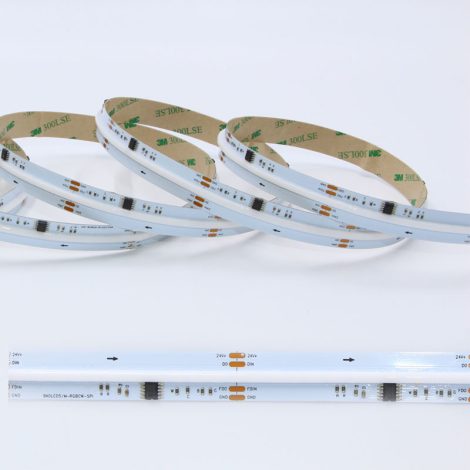0.5M WS2805 RGBCW Addressable LED Strip, 840LEDs/m, 15mm Width, 24V, 26W/M, 71.43mm Cut, Signal Backup 003 Enlarged Image