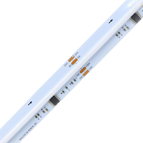0.5M WS2805 RGBCW Addressable LED Strip, 840LEDs/m, 15mm Width, 24V, 26W/M, 71.43mm Cut, Signal Backup 001 Enlarged Image