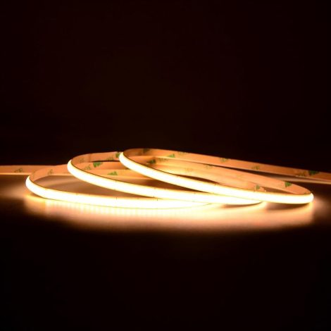 0.5M 384LEDs/m 5mm LED Strip, 10W/M, 24V, 41.66mm Cut, 4000K Natural White, CRI90 003 Enlarged Image