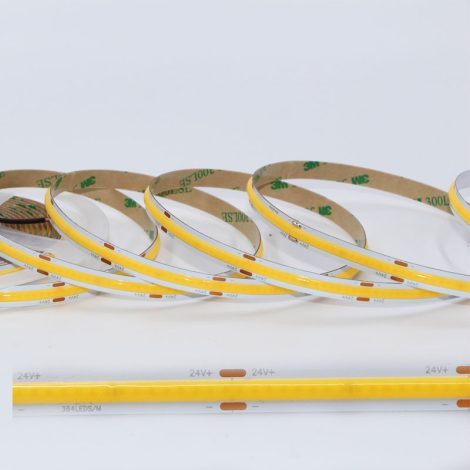 0.5M 384LEDs/m 10mm LED Strip, 3.5oz Copper, 24V, 10W/M, 31.25mm Cut, 6000K Daylight White, CRI90 004 Enlarged Image