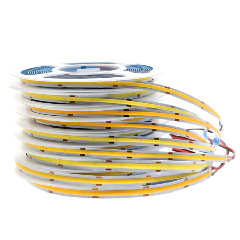 0.5M 384LEDs/m 10mm LED Strip, 3.5oz Copper, 24V, 10W/M, 31.25mm Cut, 6000K Daylight White, CRI90 002 Enlarged Image