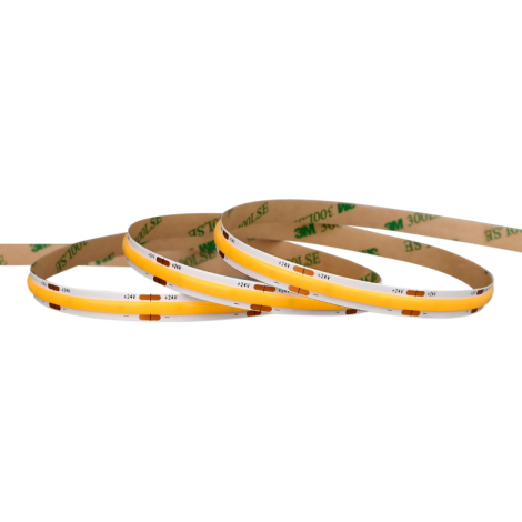 0.5M 528LEDs/m LED Strip, 10mm Width, 24V, 14W/M, 45.45mm Cut, 6000K Daylight White, CRI90 002 Enlarged Image