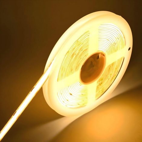 0.5M 528LEDs/m LED Strip, 10mm Width, 24V, 14W/M, 45.45mm Cut, 6000K Daylight White, CRI90 005 Enlarged Image