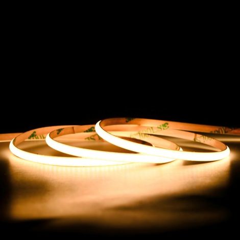 0.5M Dual White LED Strip, 608LEDs/m, 5mm Width, 12V, 6W+6W, 13.16mm Cut, 2700K-6500K Tunable, CRI90 003 Enlarged Image