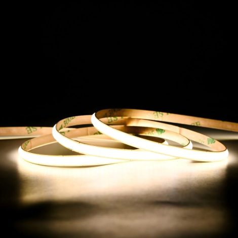 0.5M Dual White LED Strip, 608LEDs/m, 5mm Width, 12V, 6W+6W, 13.16mm Cut, 2700K-6500K Tunable, CRI90 004 Enlarged Image