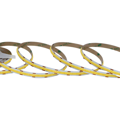 0.5M Dual White LED Strip, 624LEDs/m, 8mm Width, 24V, 7W+7W, 19.26mm Cut, 2700K-6500K Tunable, CRI90 002 Enlarged Image