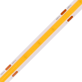 0.5M 480LEDs/m LED Strip, 48V, 8W/M, 50mm Cut, Heavy Copper, 3000K Warm White, CRI90 Thumbnail
