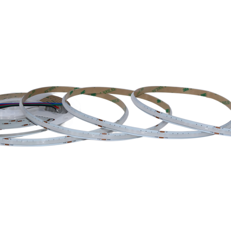 0.5M RGB LED Strip, 576LEDs/m, 8mm Width, 24V, 10W/M, 62.5mm Cut, Static Color 002 Enlarged Image