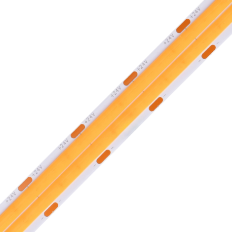 0.5M 600LEDs/m Dual-Row LED Strip, 12mm Width, 24V, 24W/M, 20mm Cut, 6000K Daylight White, CRI90 001 Enlarged Image