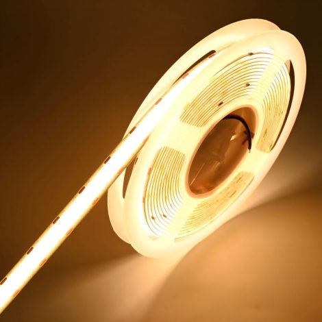 0.5M 600LEDs/m Dual-Row LED Strip, 12mm Width, 24V, 24W/M, 20mm Cut, 6000K Daylight White, CRI90 005 Enlarged Image