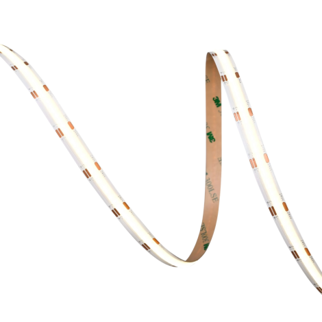 0.5M Dual White LED Strip, 608LEDs/m, 8mm Width, 12V, 6W+6W, 13.16mm Cut, 2700K-6500K Tunable, CRI90 003 Enlarged Image