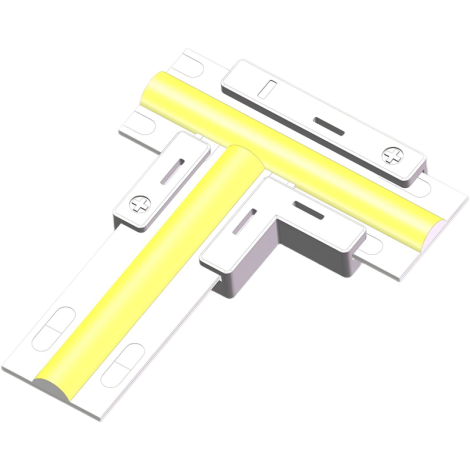 10mm 2pin 2 in 1 T Shape Connector Enlarged Image