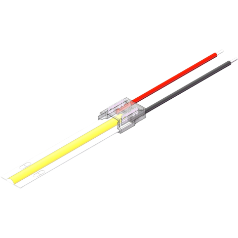 10mm 2pin Single-Ended-Wiring Connector Enlarged Image