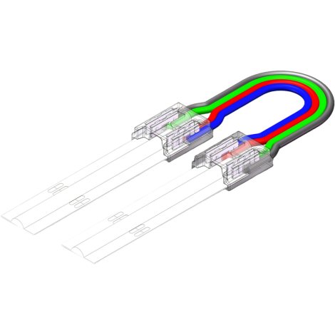 10mm 4pin Center-Fed-Wiring Connector Enlarged Image