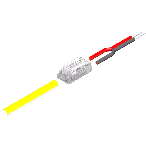 5mm 2pin Lamp-to-Wire Connector Enlarged Image