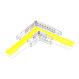 8mm/10mm L-Shaped 2 Pin COB Free Solder Led Strip Connector Thumbnail