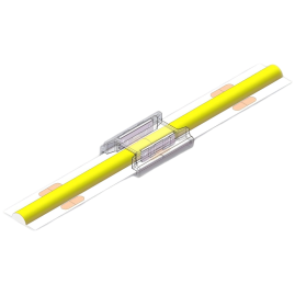 8mm 2 Pin COB Free Solder Led Strip Connector Thumbnail